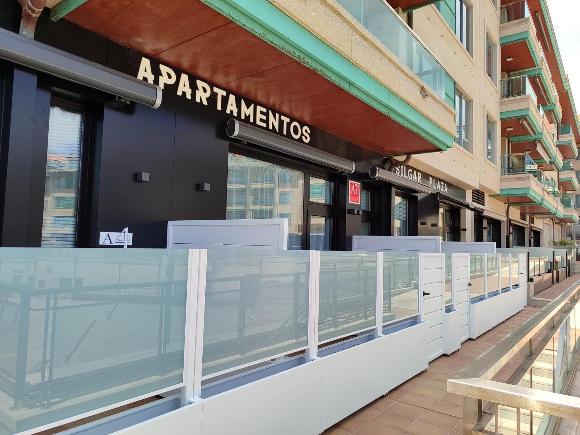 Apartamentos Silgar Plaza サンシェンショ エクステリア 写真