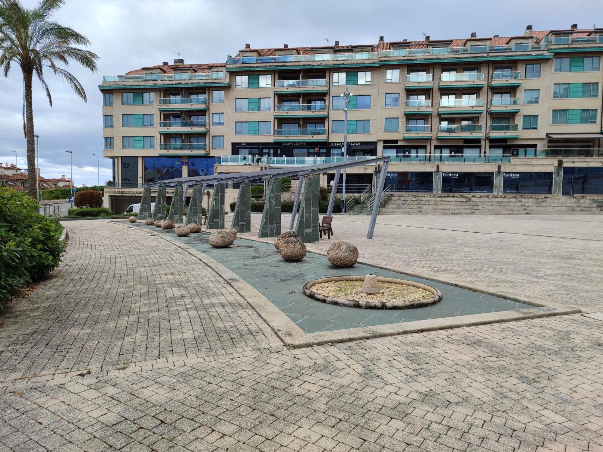 Apartamentos Silgar Plaza サンシェンショ エクステリア 写真